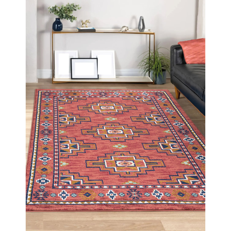 Gracie Oaks Oriental Large Area Rugs Soft Living Room Bedroom Carpet